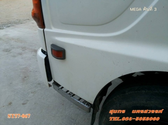 ขายด่วน รถบรรทุก 6 ล้อ HINO MEGA 150 แรงEURO-2 ตู้ 3 บาน รถห้างแท้ สภาพเดิมๆสวย พร้อมใช้สุดๆ ราคาสุดคุ้ม