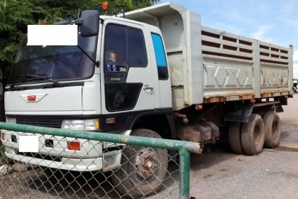 10ล้อดั้ม HINO FM3M ปี39 ดั้มโครงสามมิตร ทรงดี