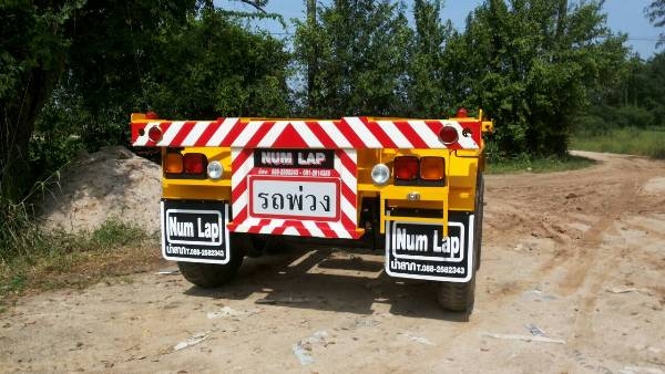 LOW BED 3 เพลา พื้นปิดสูง 1.15x2.5x12.5 เมตร  ติดต่อคุณนริศ 081-733-5156