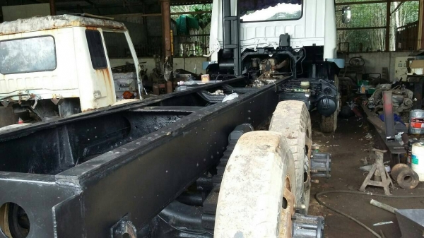 (หัว-คัสซี)10ล้อ2เพลามิตซูฯFN527M-TD เกียร์10สปีด เบรคใหญ่เพลาบุ่ม..เครื่องเดิม 6D16...