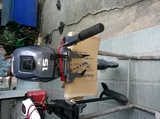 ขายเครืองเรือ15แรงฝามล