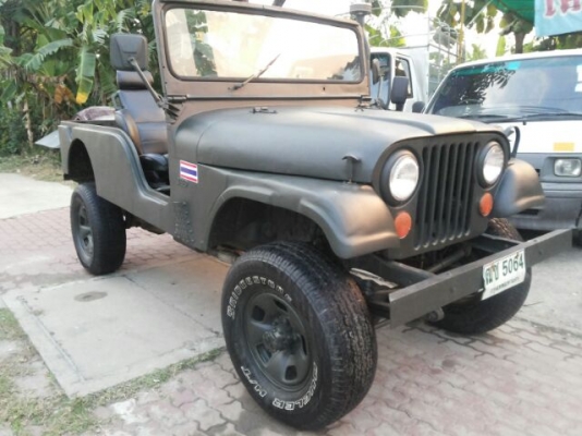 ขายด่วน JEEP หน้ากบ CJ6 ทะเบียนแท้ 4 WD ภาษีเต็ม
