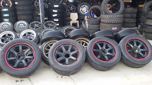 ขายล้อ lenso RT7ขอบ20พร้อมยางชุดละ15500