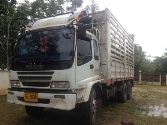 หลุดมัดจำคับ 10ล้อ1เพลา ISUZU  เดก้า 195แรงม้า ปี40 รถสวย คอกเหล็กสูง เครื่องดี แน่น คัทซีสวย เล่มพร้อม.. 087-2976734