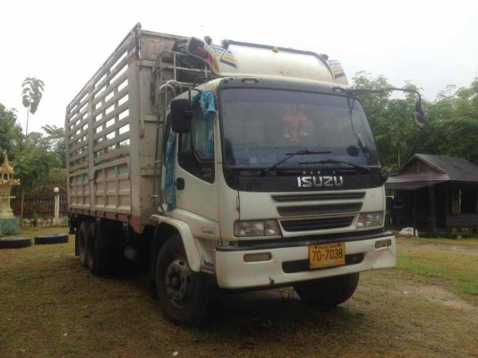 หลุดมัดจำคับ 10ล้อ1เพลา ISUZU  เดก้า 195แรงม้า ปี40 รถสวย คอกเหล็กสูง เครื่องดี แน่น คัทซีสวย เล่มพร้อม.. 087-2976734