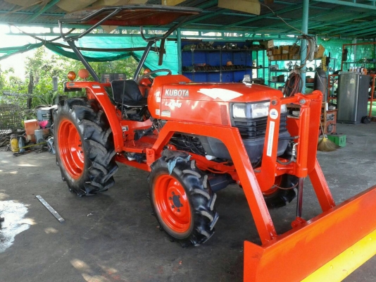 คูโบต้า L4508 อุปกรณ์ใบดันหน้า เล่มทะเบียนพร้อมโอน