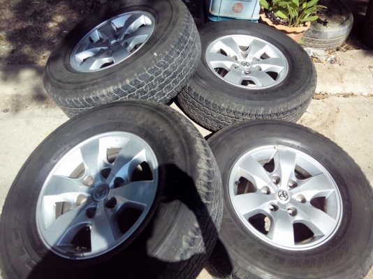 ขายครัฟแม็ควีโก้ 265-70-16 ปี13 ลูกค้าเทรินมาดอกแน่นๆ 13900 โทร0898128457 ดูของได้ที่คลอง2คลองหลวง ขายครัฟแม็ควีโก้ 265-70-16 ปี13 ลูกค้าเทรินมาดอกแน่นๆ 13900 โทร0898128457 ดูของได้ที่คลอง2คลองหลวง