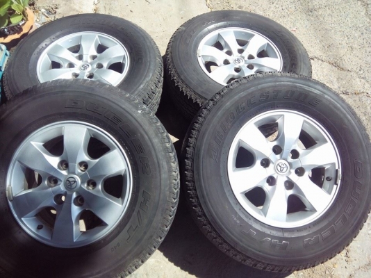 ขายครัฟแม็ควีโก้ 265-70-16 ปี13 ลูกค้าเทรินมาดอกแน่นๆ 13900 โทร0898128457 ดูของได้ที่คลอง2คลองหลวง