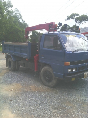 6ล้อดั้มพ์ npr115แรงม้า ติดเครน2.5ตัน รถเครื่องดี คัทซีสวย พร้อมใช้งาน เอกสารพร้อม 087-2976734