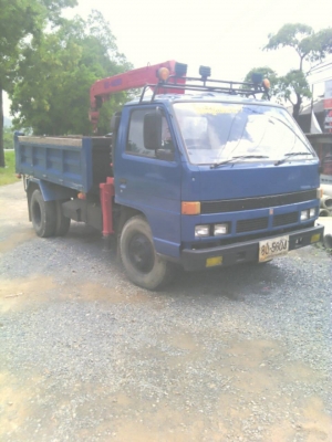 6ล้อดั้มพ์ npr115แรงม้า ติดเครน2.5ตัน รถเครื่องดี คัทซีสวย พร้อมใช้งาน เอกสารพร้อม 087-2976734