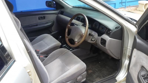 Nissan Sunny B14 ปี97เครื่องเดิม ช่วงล่าง เบรค ดีมากๆ กล้าท้าลอง สีดีเดิมๆ แอร์เย็น เพาเวอร์ กระจกไฟฟ้า ล้อแม็ก16  เครื่องเสียง เอกสารพร้อมโอน ทะเบียน พ.ค 58