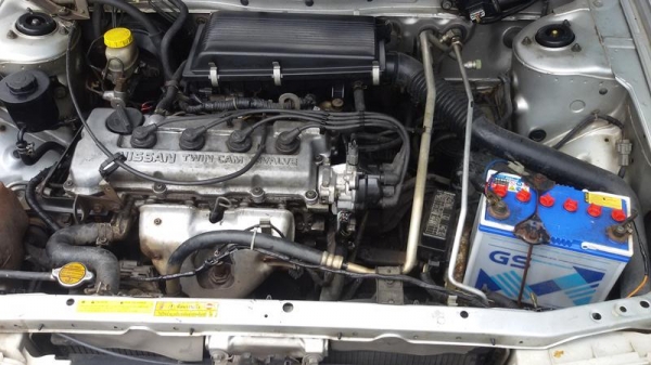 Nissan Sunny B14 ปี97เครื่องเดิม ช่วงล่าง เบรค ดีมากๆ กล้าท้าลอง สีดีเดิมๆ แอร์เย็น เพาเวอร์ กระจกไฟฟ้า ล้อแม็ก16  เครื่องเสียง เอกสารพร้อมโอน ทะเบียน พ.ค 58