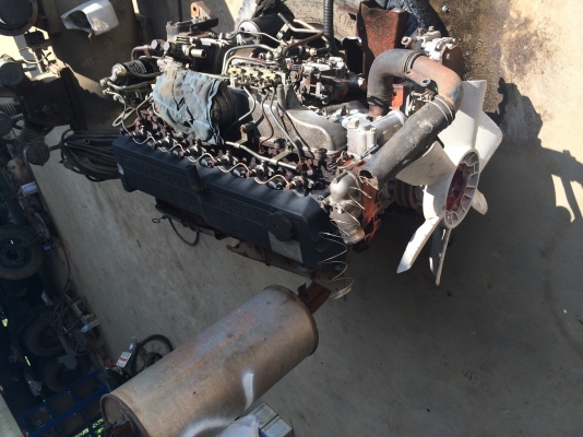 เครื่องยนต์ Isuzu 195 แรง ซื้อเก่านอกมา ไม่ค่อยได้ใช้