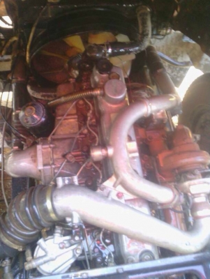 MITSUBISHI  FN527(ยูโรวัน) 225 แรงม้า 10 ล้อ 2 เพลาดัมพ์ กระบะอลูมิเนียม มีระบบ