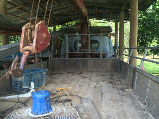 6ล้อ110แรงติดเครน3ตันUNIC รถสภาพดี ภาษีเต็ม..(รถใช้ส่วน ใช้ในสวน)