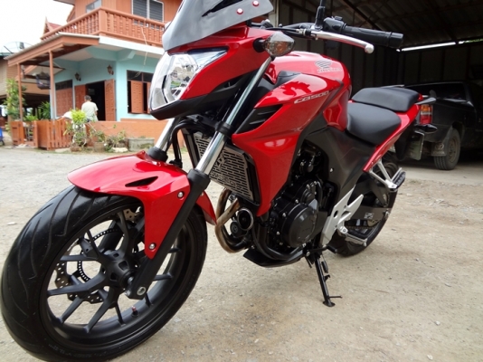 ขาย CB500F วิ่ง 3300 โล คู่มือ ใบรับประกัน  ขอขาย 119,000 บาท วันนี้ต่อได้
