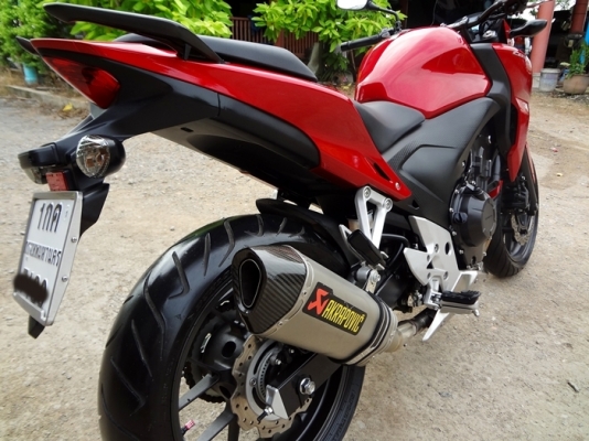 ขาย CB500F วิ่ง 3300 โล คู่มือ ใบรับประกัน  ขอขาย 119,000 บาท วันนี้ต่อได้