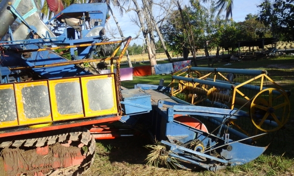 ขายขาดตัวรถเกี่ยวข้าว160000บาท