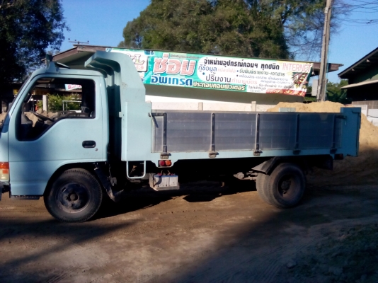 ขาย รถ 6 ล้อ ISUZU กระบะบรรทุก. รถดั้มได้ . กระบะสแตนเลส . พร้อมใช้งาน