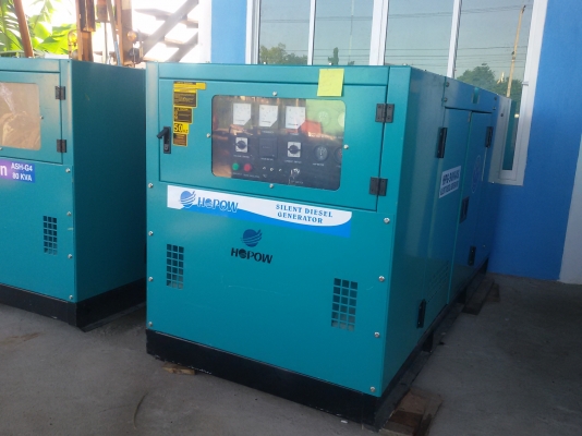 ขายเครื่องปั่นไฟ 90 kvaพร้อมตู้เก็บเสียงประกอบนอกมีเทอโบว์