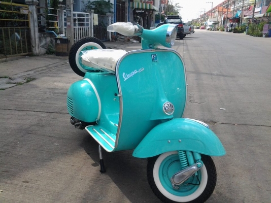 ขาย vespa 64อินเดีย สีเขียวอ่อน no book เอกสารอินวอยครับ รถประกอบใหม้ทั้งคันครับ เครื่องผ่าใหม่ สีทำใหม่ครับ อุปกรณ์ใหม่ครับ รถพร้อมใช้ครับ ไม่ต้องรอนานครับ รถอยู่ชัยนาทครับ สนใจติดต่อ 0826336557 โป้งครับ รับเทรินทุกรุ่นครับ