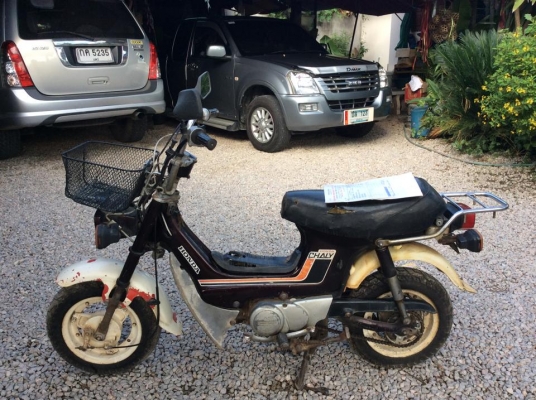 ชาลีรุ่นCDIโรงงานมีเอกสารอินวอยซ์แท้สภาพเดิมพร้อมเก็บประกวดขาย11500บาท