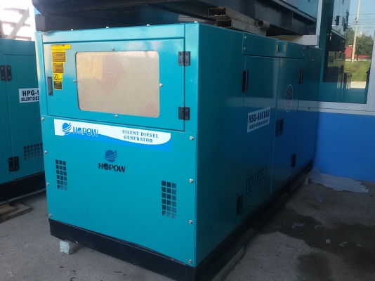 ขายเครื่องปั่นไฟ 60 kvaพร้อมตู้เก็บเสียงประกอบนอก