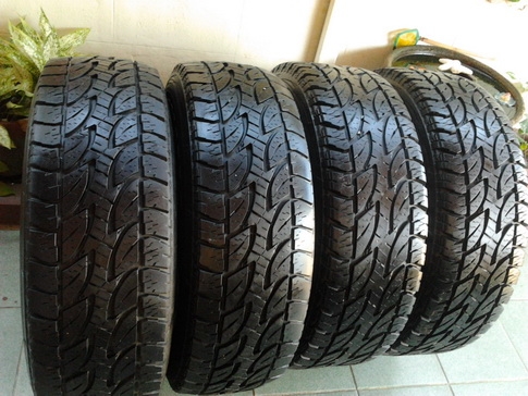 บริสโตน ดูเลอร์ AT 265/75/16 ปลายปี08 สภาพดี 1ชุด