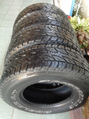 บริสโตน ดูเลอร์ AT 265/75/16 ปลายปี08 สภาพดี 1ชุด