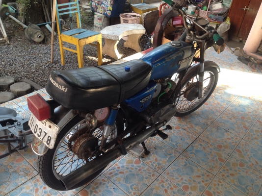 kawasaki G7 จดทะเบียน ปี 2520 ทะเบียนพร้อมโอน