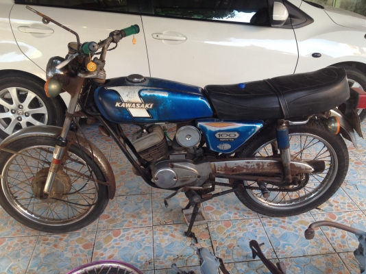 kawasaki G7 จดทะเบียน ปี 2520 ทะเบียนพร้อมโอน