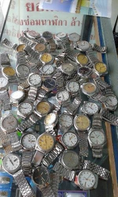 ขายส่งนาฬิกาSEIKOระบบออโตเมติกมือสองนำเข้าจากต่างประเทศเรือนละ450บาท