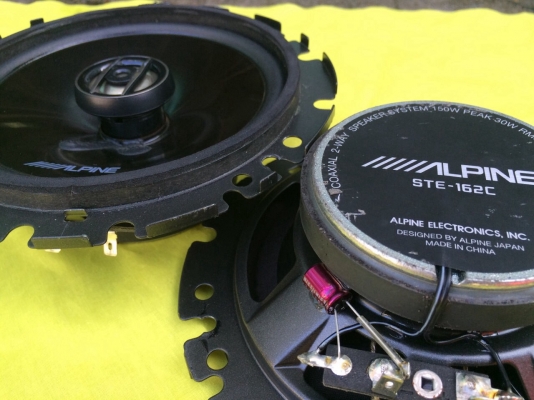 ลำโพง Alpine รุ่น STE-162C ลำโพงแกนร่วม 2 ทาง