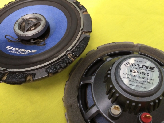 ลำโพง Alpine ตระกูล DDDrive รุ่น DDS-162C ลำโพงแกนร่วม 2ทาง