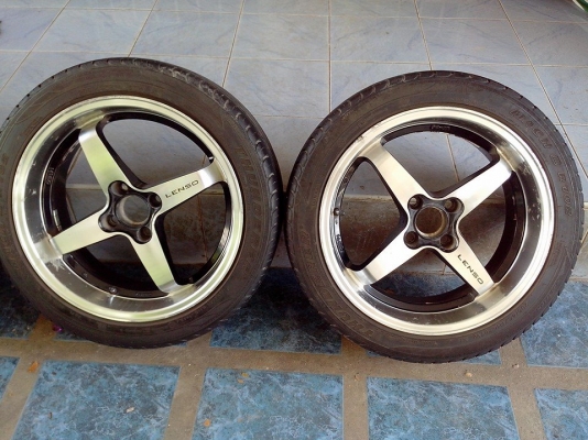 ล้อ LENSO 4 รู 100กว้าง7 ET40 ขอบ16 ล้อ LENSO 4 รู 100กว้าง7 ET40 ขอบ16