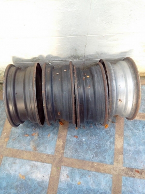 กระทะล้อเหล็ก ขอบ13