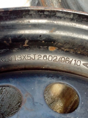 กระทะล้อเหล็ก ขอบ13