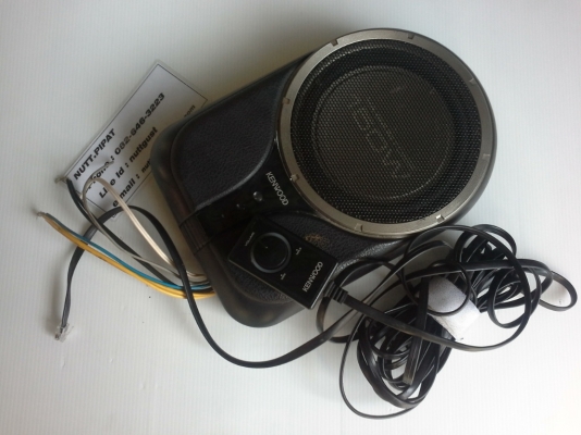 Sub Box Kenwood KSC-SW01 พร้อมรีโมท เบสตึบๆ มือสองญี่ปุ่น