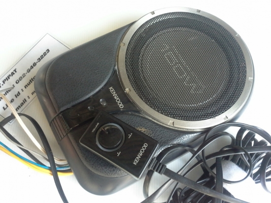 Sub Box Kenwood KSC-SW01 พร้อมรีโมท เบสตึบๆ มือสองญี่ปุ่น Sub Box Kenwood KSC-SW01 พร้อมรีโมท เบสตึบๆ มือสองญี่ปุ่น