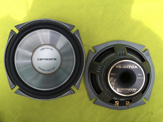 ลำโพง Pioneer Carrozzeria รุ่น TS-C170A ลำโพงแยกชิ้น 2 ทาง