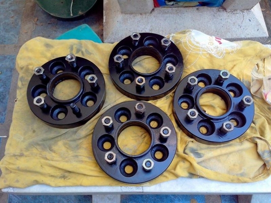 สเปเซอร์ล้อ 5 รู108 ออก 5 รู 114.3 ใส่ VOLVO