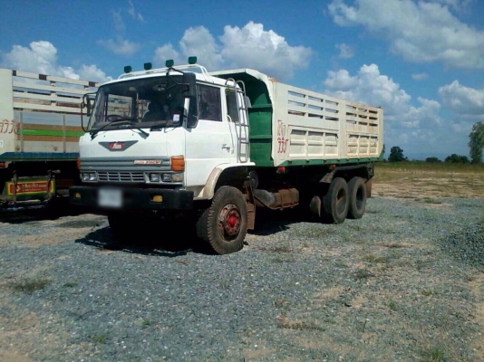 ขายรถบรรทุกสิบล้อดัมพ์ HINO sumo227 เครื่องเดิม EM100-220 แรง 2 เพลาดัมพ์ ทะเบียนพร้อม