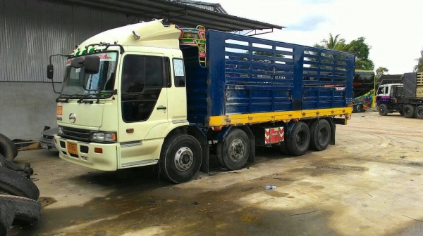 HINO12ล้อ2เพลาPROFIA ปี53 เครื่อง 320แรง 10 เกียร์ กะบะยาว 7ม.มีระบบลากพ่วง เครื่องดี ยางดี ครัทซีสวย ขาย 1,360,000 บาท
