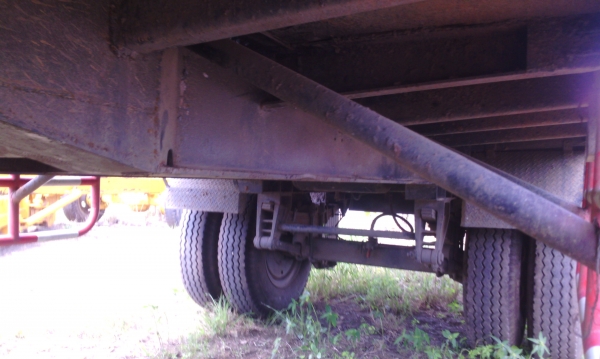 ลูกพ่วง 2 เพลา ไม่ดัมพ์ อู่พนัส ยาว 6.20 เมตร ราคาถูกๆๆๆ