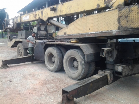 เครน 20ตัน ใช้งานได้ปกติ ไม่มีเล่ม ขายถูก ตามสภาพ