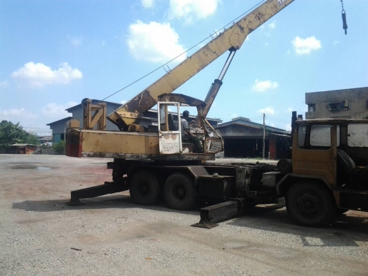 เครน 20ตัน ใช้งานได้ปกติ ไม่มีเล่ม ขายถูก ตามสภาพ