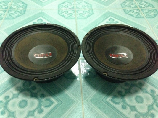 กลาง8&quot;TOPAZ มือสองสภาพเดิมๆเสียงดีมาก ขายคู่ละ 1500 บาท