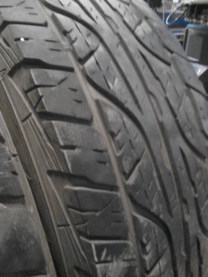 265/70R16 DUNLOP GRANDTREK AT3 ตัวหนังสือขาว ชุด 4 เส้น  TEL.081-427-3941