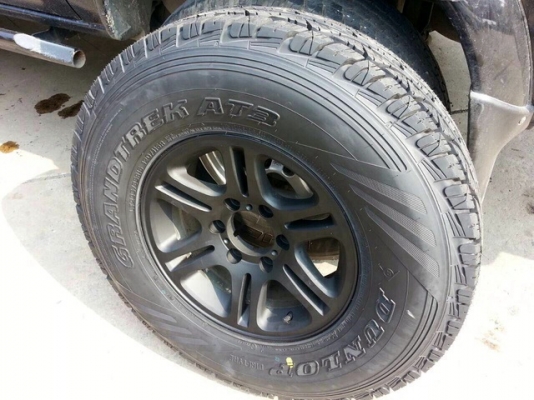 ขายยางใหม่ 235 85 16 AT พร้อมล้อ โรดิโอ ขายยางใหม่ 235 85 16 AT พร้อมล้อ โรดิโอ