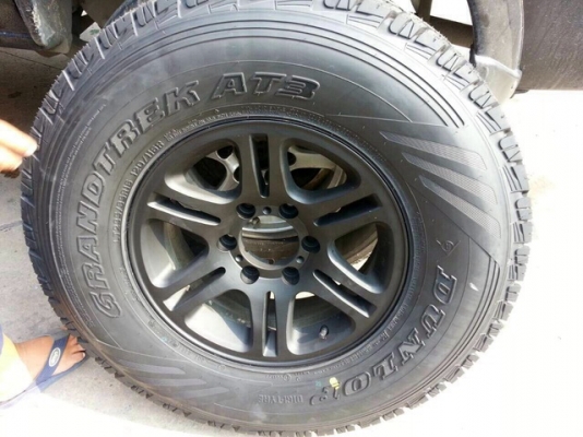 ขายยางใหม่ 235 85 16 AT พร้อมล้อ โรดิโอ ขายยางใหม่ 235 85 16 AT พร้อมล้อ โรดิโอ